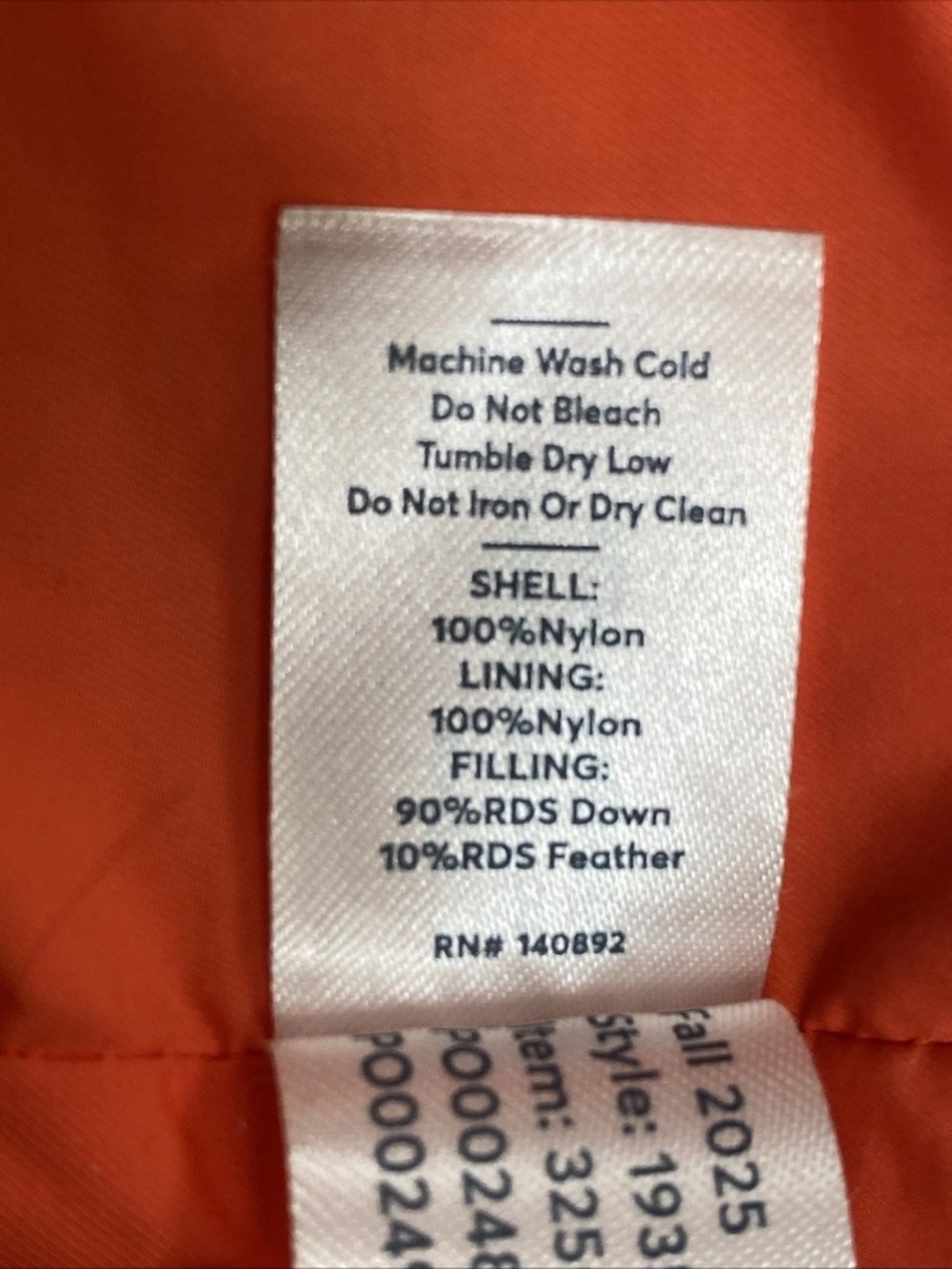 MARINE LAYER Marina Quilted  Down Oversized Bomber Olive Zip Jacket Pockets Sz M - Picture 15 of 15